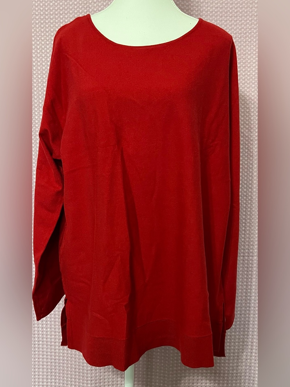 Michael Kors Crimson Knit Top